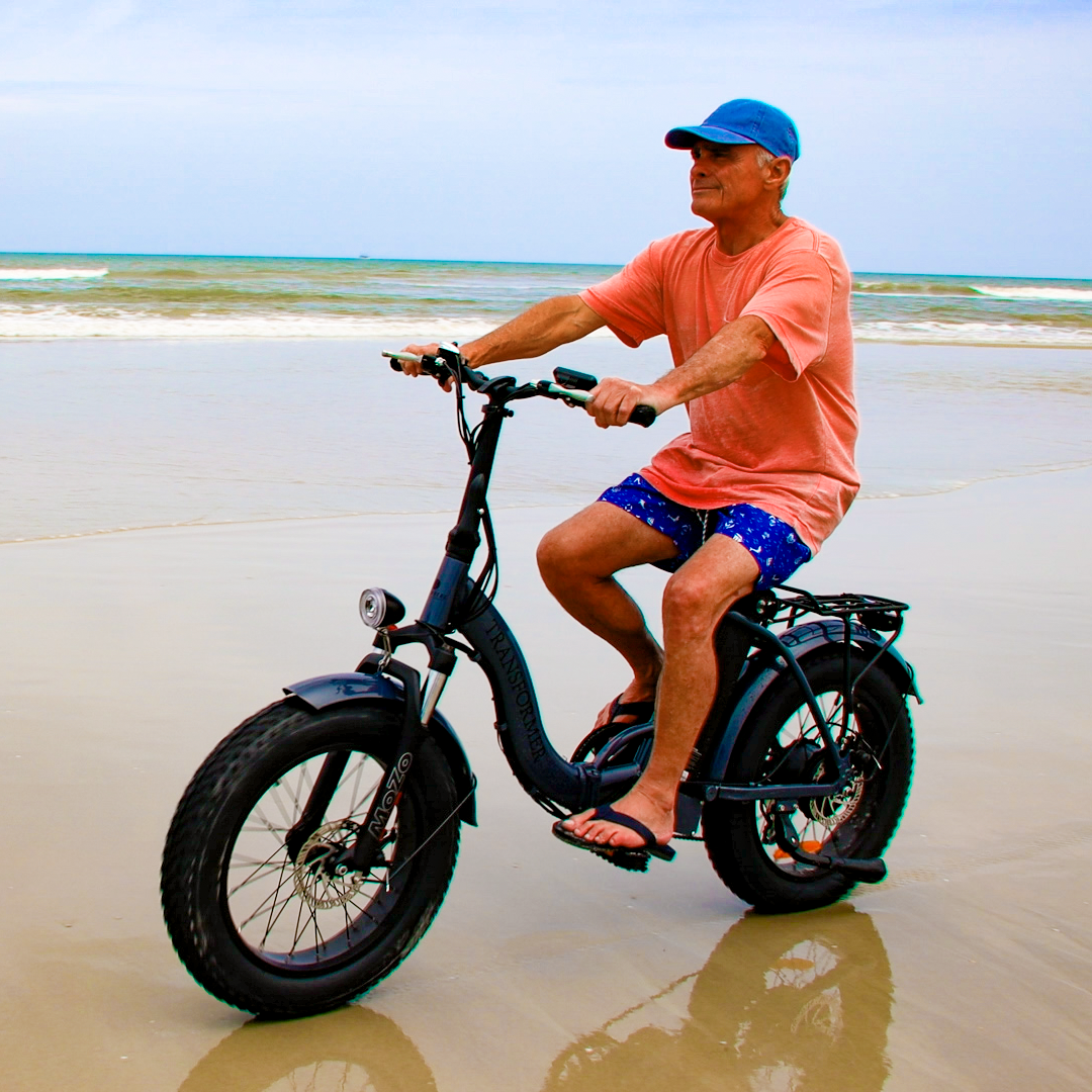 Anywhere Bikes - Transformer - Electric Folding Fat Tire Cruiser