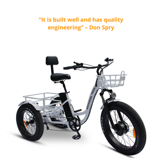 Anywhere Trike - Rugged Edition - Fat Tire Tricycle