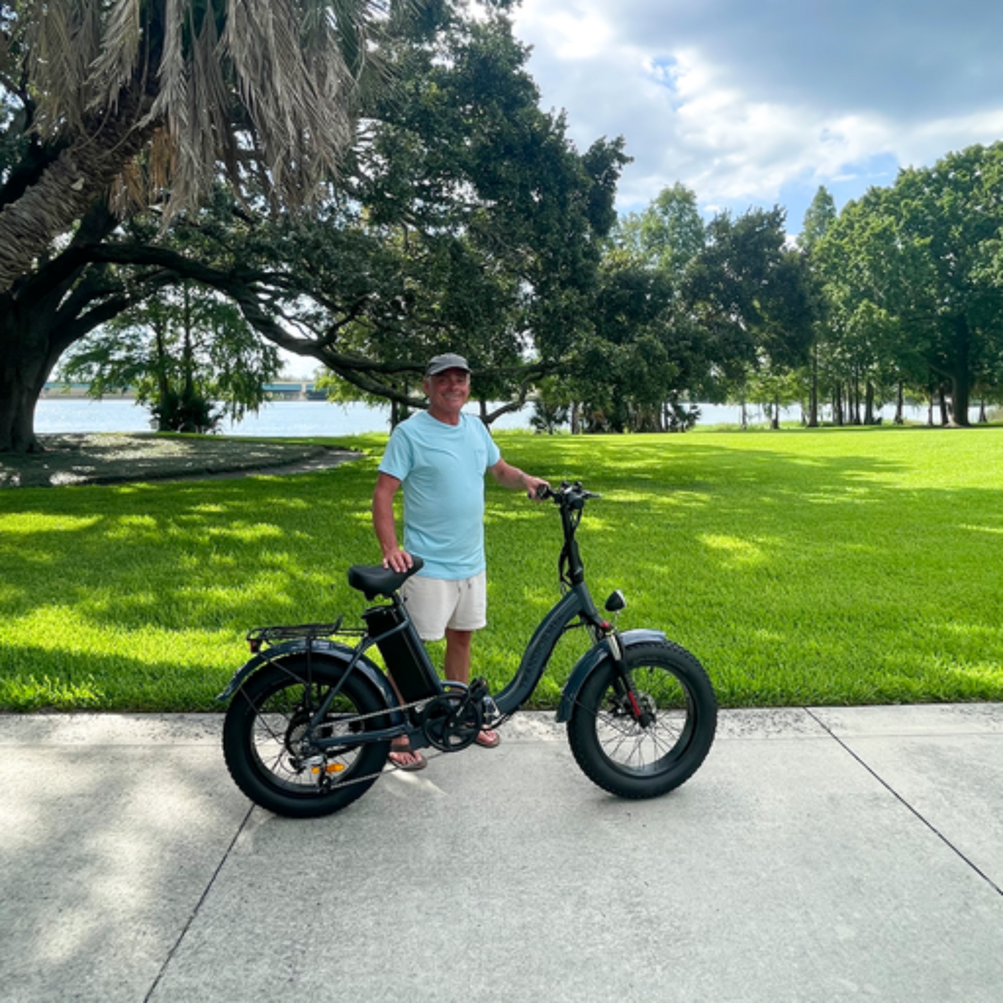Anywhere Bikes - Transformer - Electric Folding Fat Tire Cruiser