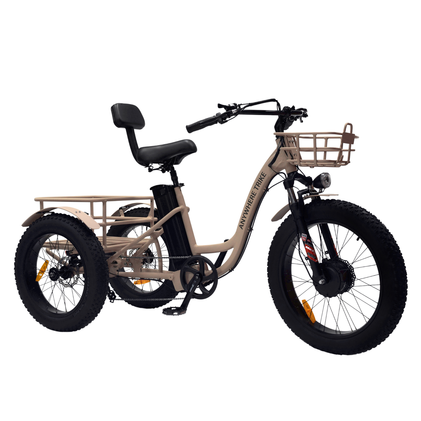 Anywhere Trike - Rugged Edition - Fat Tire Electric Tricycle